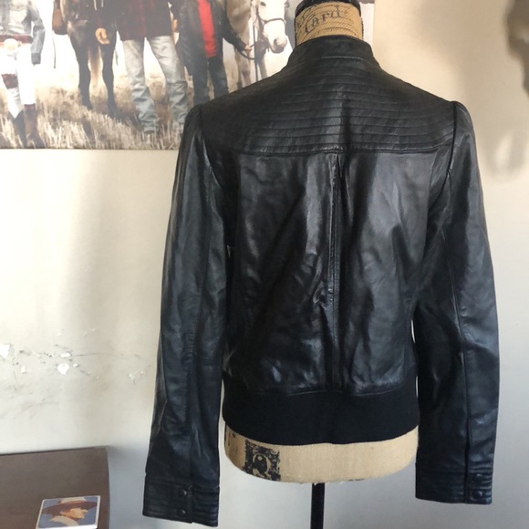 Halogen leather moto jacket NWOT - Picture 3 of 5